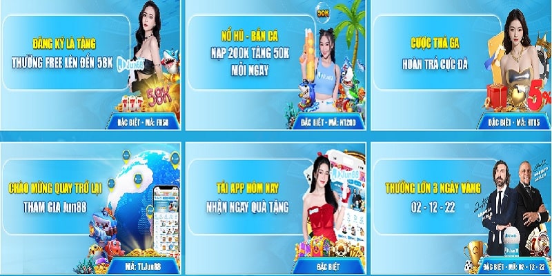 Từng Bước Đăng Ký Jun88 Thành Công Hiệu Quả Cho Hội Viên 6 Một số ưu đãi độc quyền tại Jun88