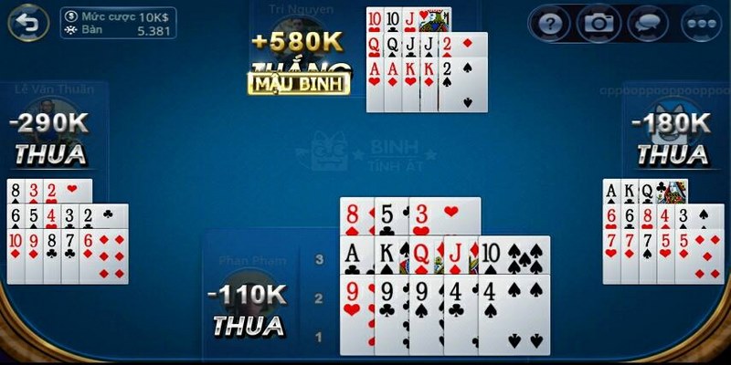 Học Cách Chơi Mậu Binh Bất Bại Để Chinh Phục Tại Jun88 7 Giá trị bài trong mậu binh cơ bản