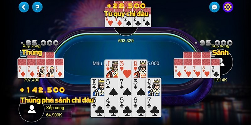Học Cách Chơi Mậu Binh Bất Bại Để Chinh Phục Tại Jun88 6 Trong cách chơi mậu binh có từ 2 đến 4 người