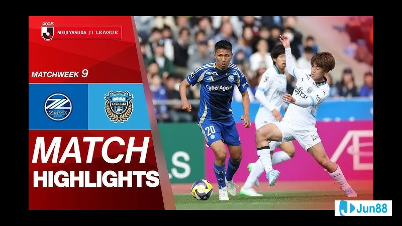 Trận đấu giữa Kawasaki Frontale và Machida Zelvia vào lúc 17h00 ngày