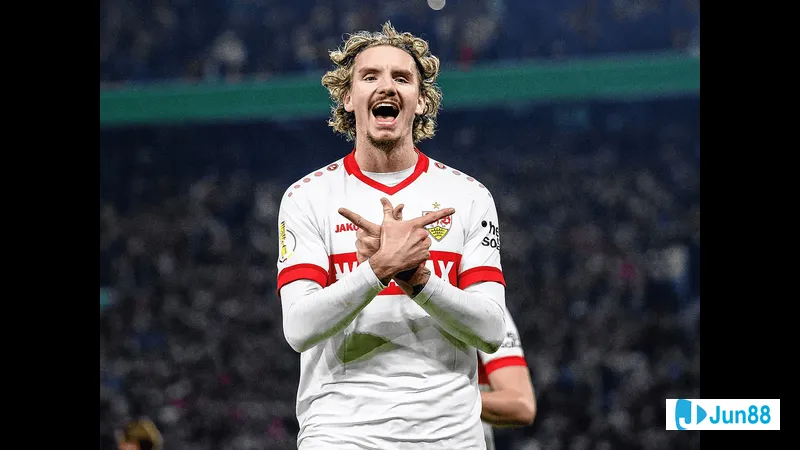 Nick Woltemade trong trận đấu đầu tiên cho Bremen Nick Woltemade trong trận đấu đầu tiên cho Bremen